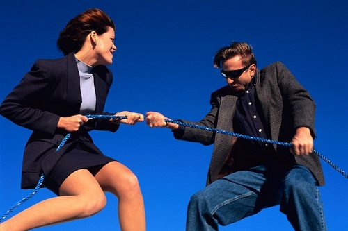 счастливые молодожены